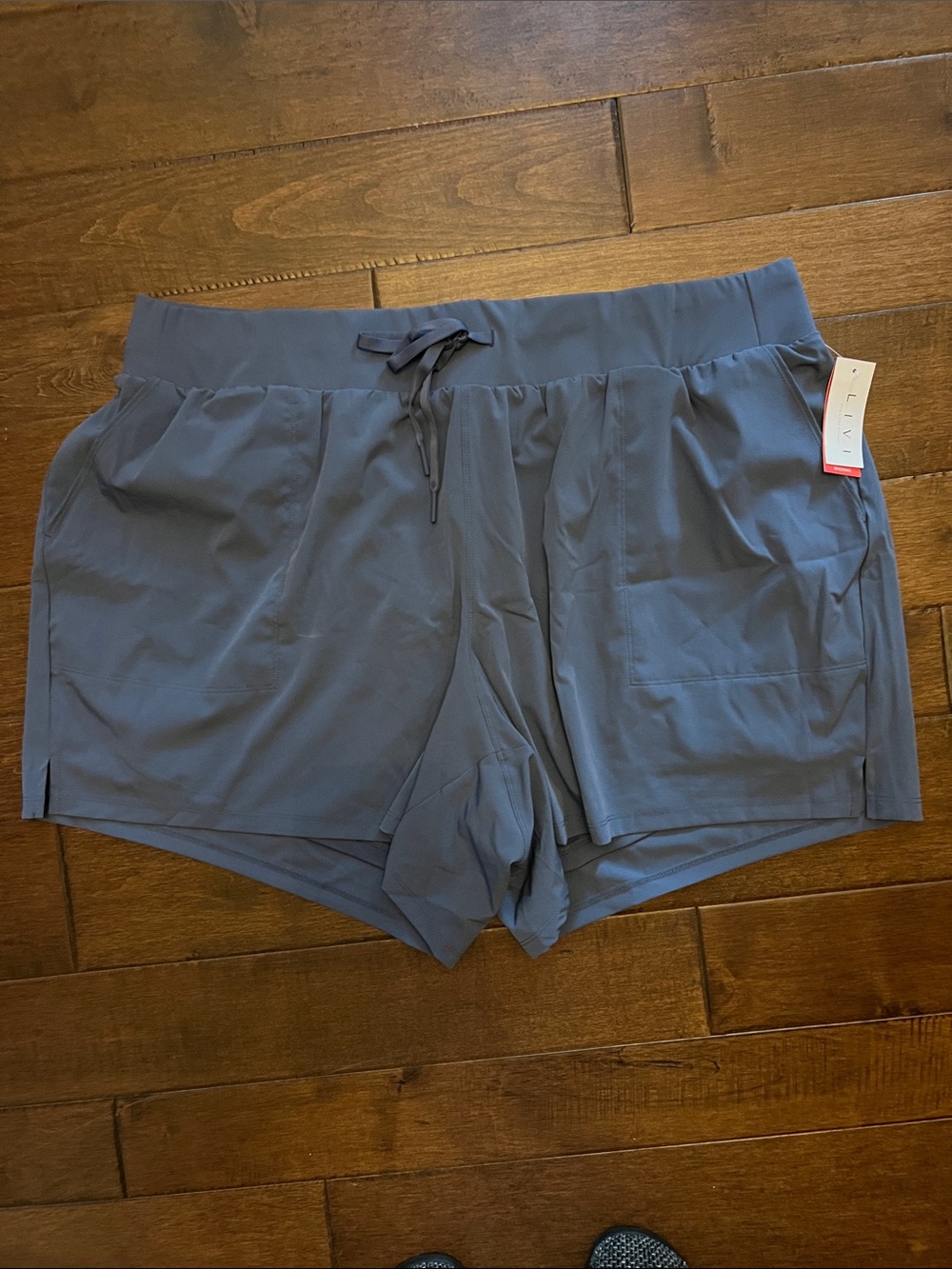 Livi Active Slate Blue Athletic Shorts